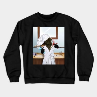 Goblin Brushing Teeth Crewneck Sweatshirt